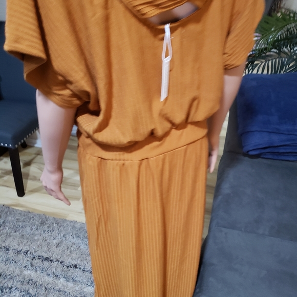 Nwt Stitchdrop mustard dress 1x - Picture 5 of 15